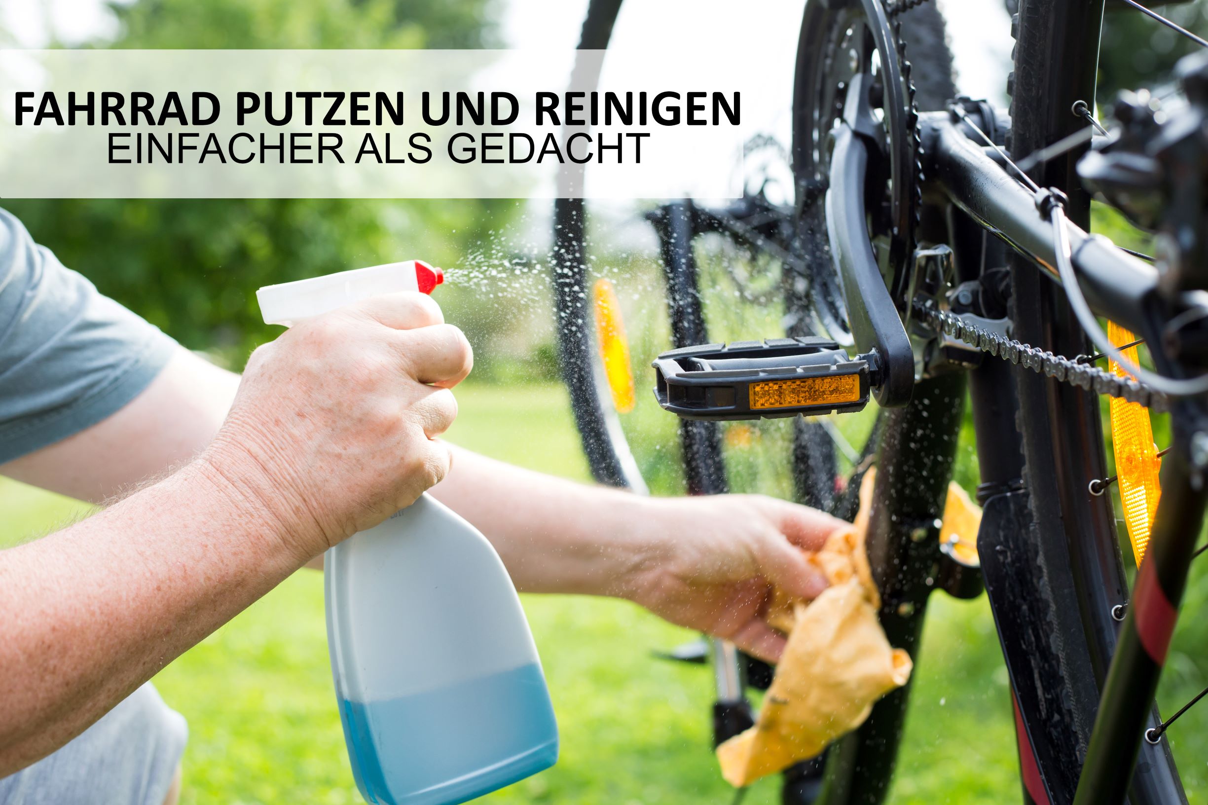 Fahrrad putzen: Tipps für den Radl-Frühjahrsputz 