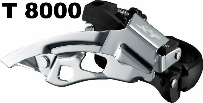 Fahrradteile/Schaltung: Shimano  Umwerfer FD-T8000 Deore XT (310-fach) 