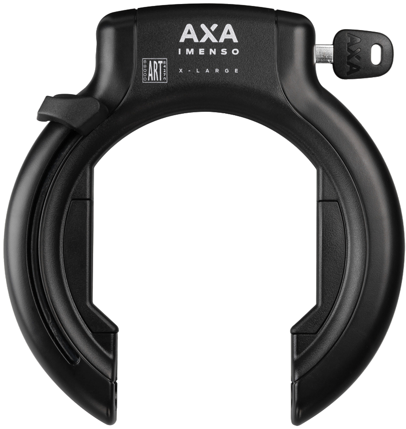 Zubehör/Schlösser: AXA  Rahmenschloss Imenso X-Large (92mm) Schwarz