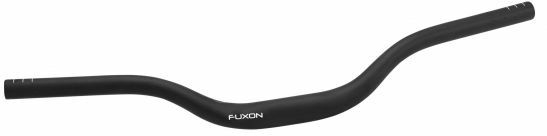 Fuxon Low Riser Lenker 640mm, 31,8mm, schwarz schwarz