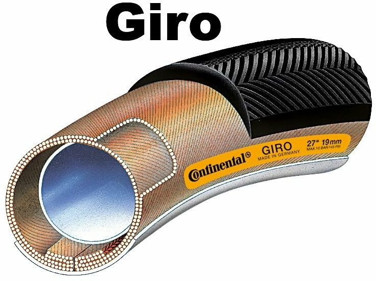 Continental Performance -  28 Zoll Giro (22-622) schwarz/transparent