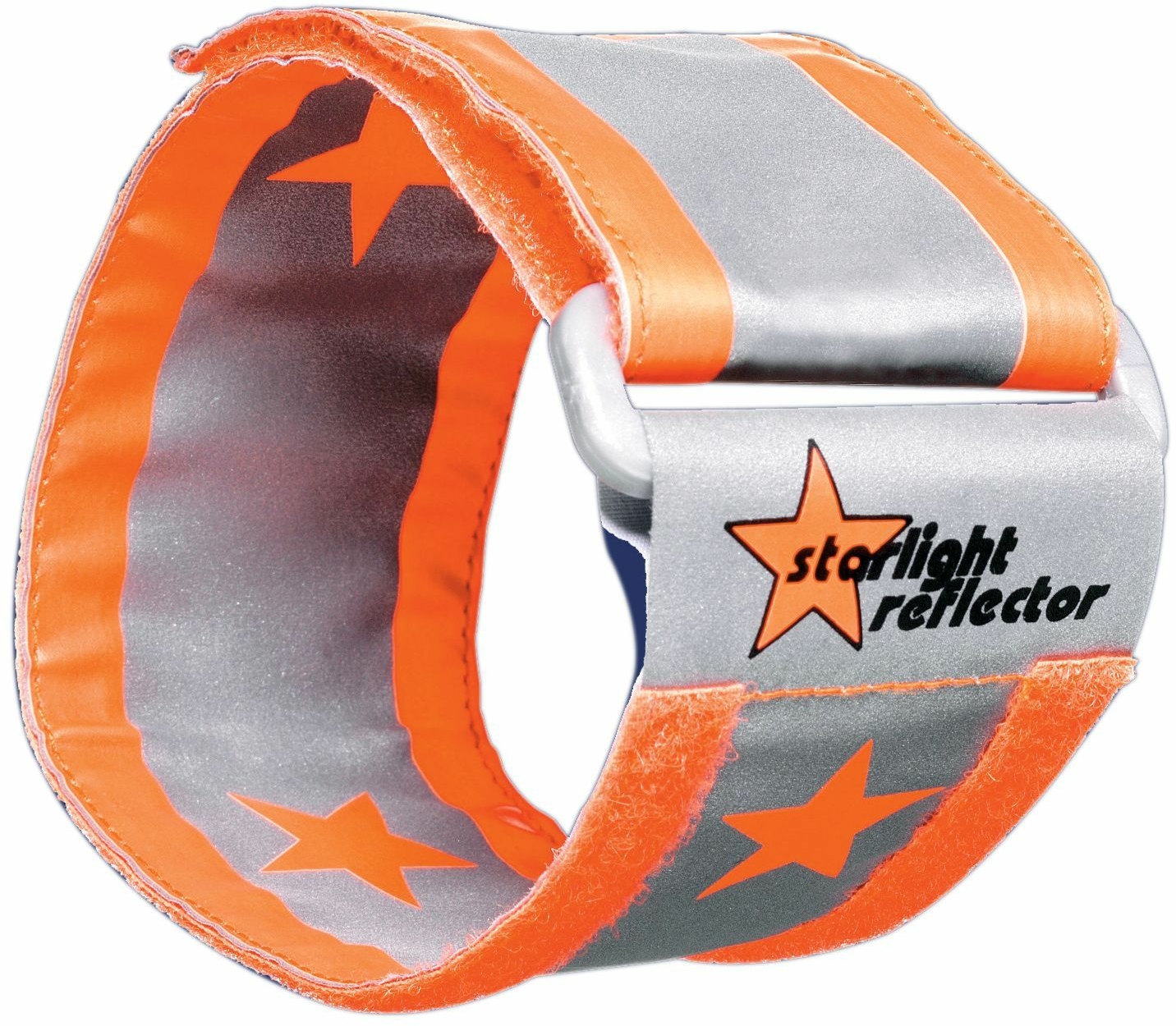 Starlight Reflektorband, neon-orange, 50cm