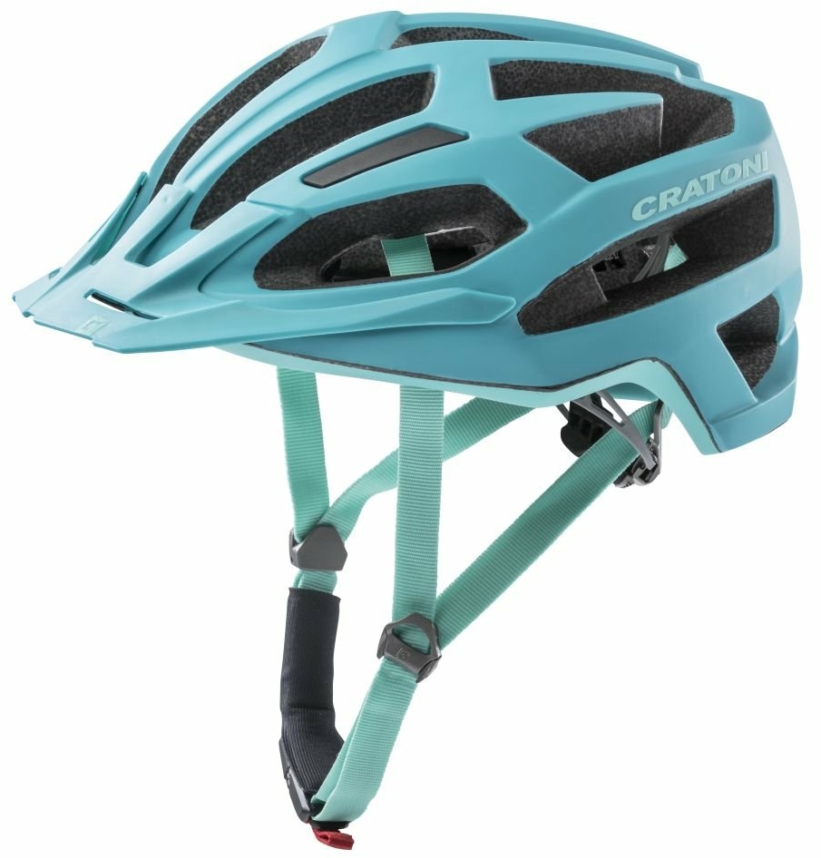 Bekleidung/Helme: Cratoni  Fahrradhelm C-Flash M-L turquoise- matt