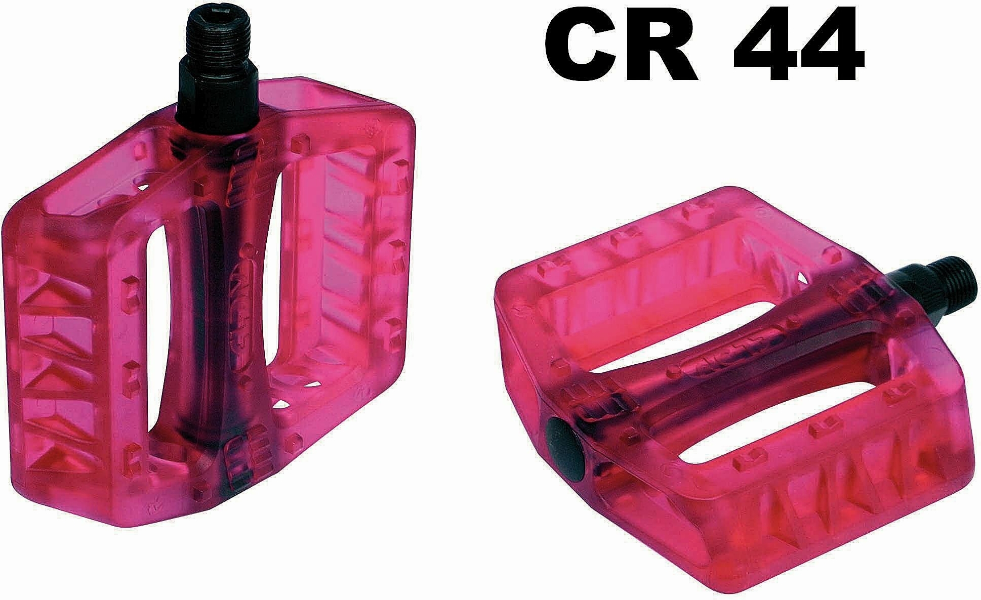 NC-17 CR 44 Plastic Pro rot Plattformpedale 9/16