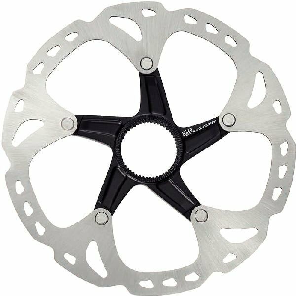 Fahrradteile/Bremsen: Shimano  Rotor Center-L IceT RT-MT800 180mm 