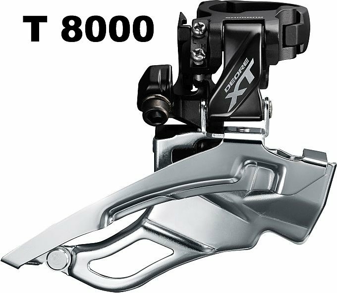 Fahrradteile/Schaltung: Shimano  Down Swing Umwerfer FD-T8000 Deore XT 310-fach 
