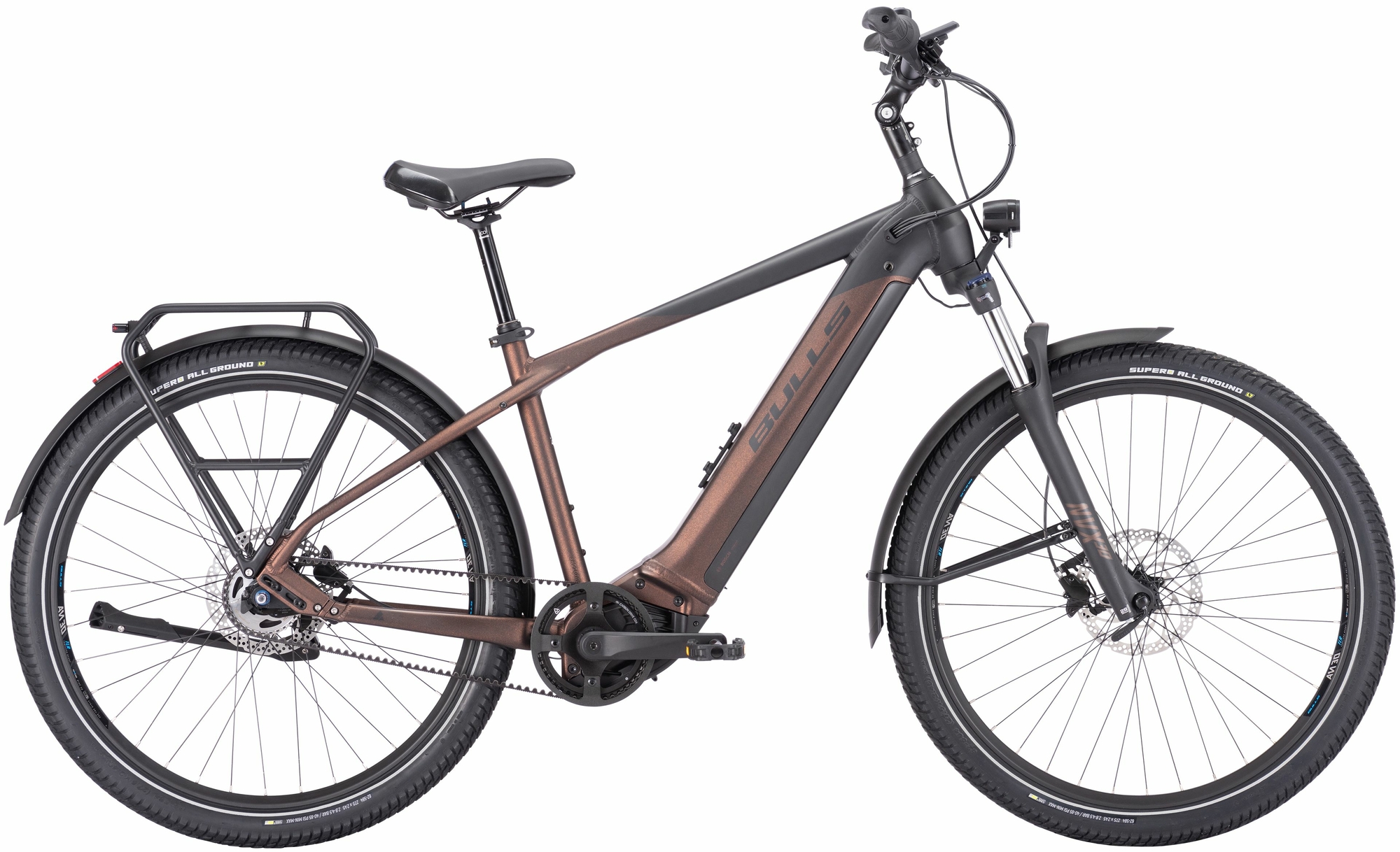 BULLS Iconic EVO Belt 27,5 (750 Wh), 5 Gang Nabenschaltung, Herrenfahrrad, Diamant, Modell 2024, 27,5 Zoll