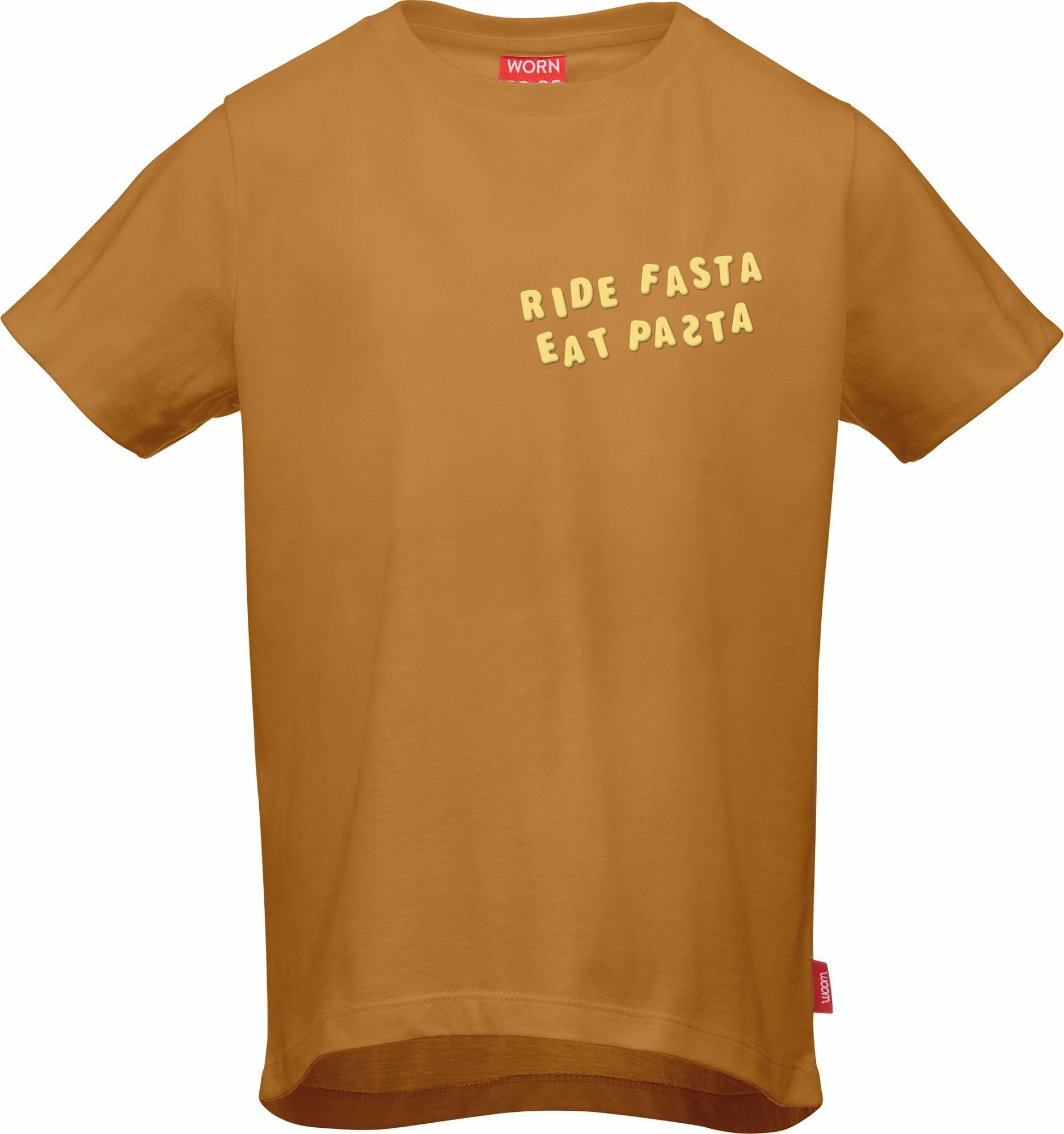 Bekleidung: WOOM  T-Shirt RIDE FASTA EAT PASTA 110120 