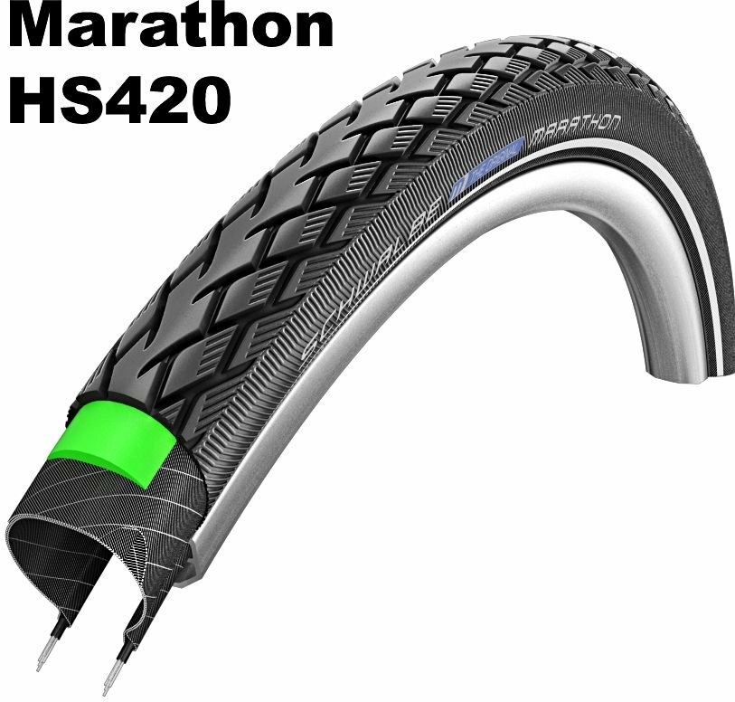 Schwalbe Performance Line - GreenGuard,28" Marathon 40-622