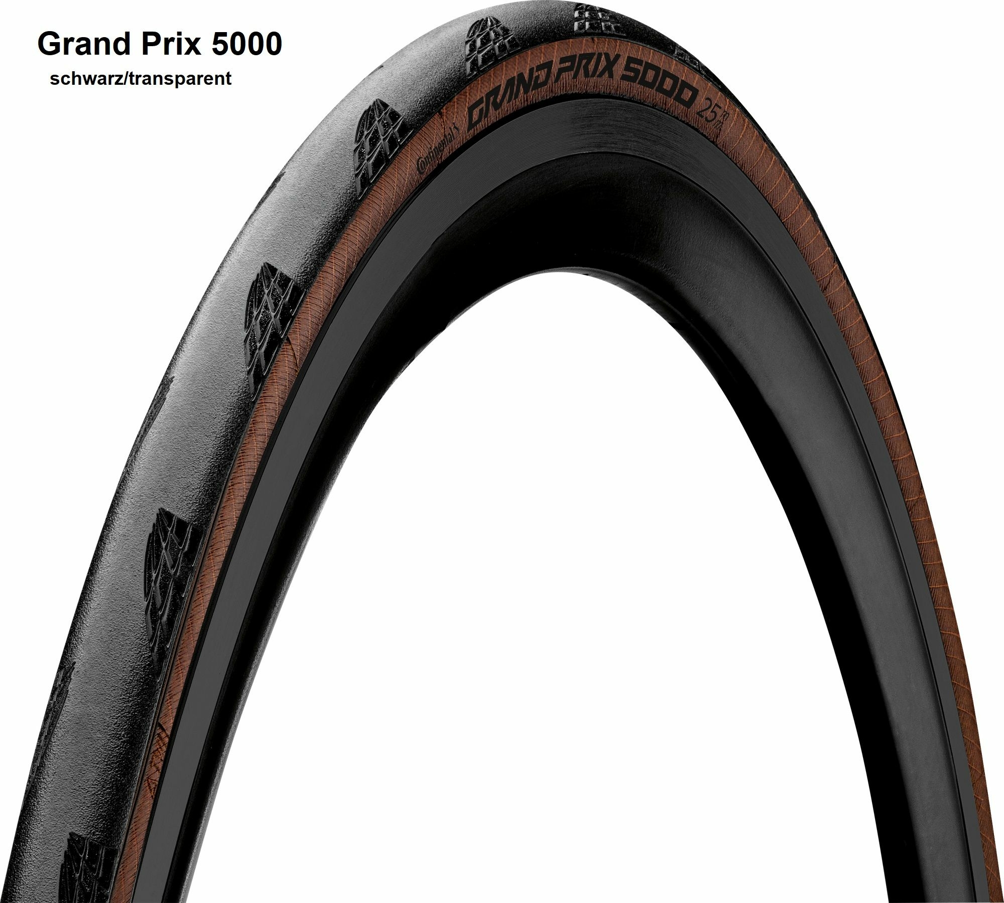 Fahrradteile/Bereifung: Continental  Black Chilli Compbound - Faltreifen - 28 Zoll Grand Prix 5000 (25-622) 