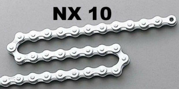 Fahrradteile/Kette: Shimano  NX 10 Kette 1-fach 114 Glieder 
