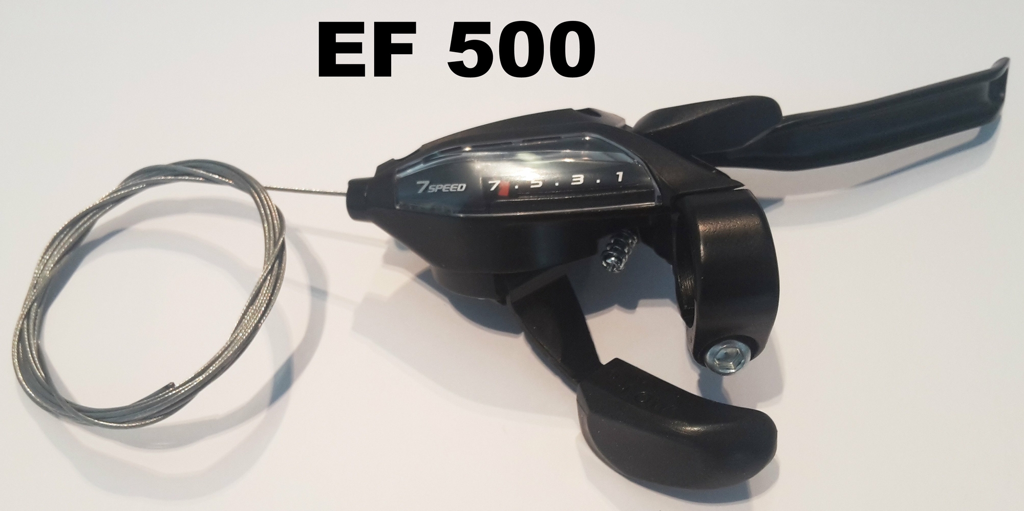 Fahrradteile/Schaltung: Shimano  Schalt-Bremshebel ST-EF500 (7-fach) 