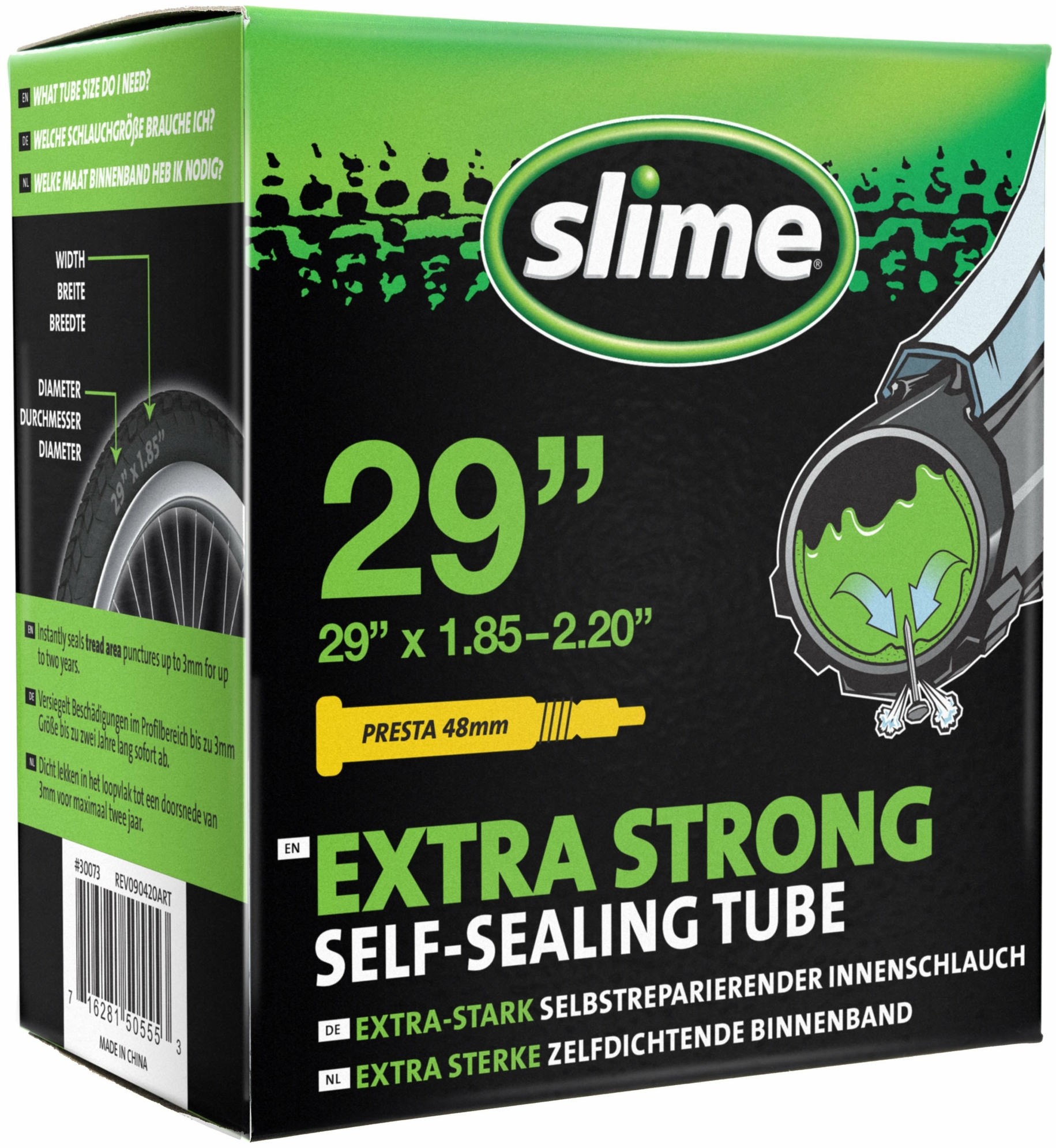 schläuche/Bereifung: Slime  Fahrradschlauch Smart Tube 29" SCL (47-54-622) 