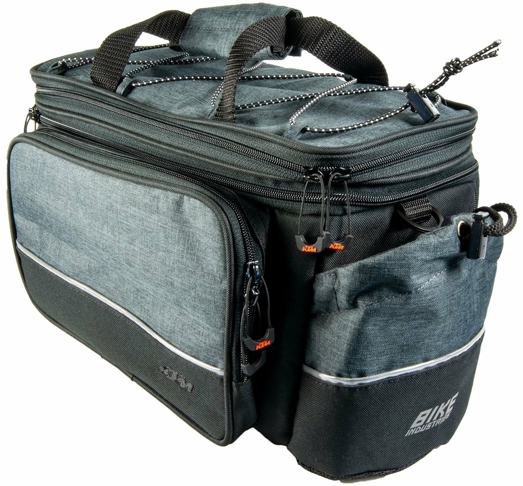 Fahrradteile/Koffer & Körbe: KTM  Gepäckträgertasche Trunk Bag Snapit 1.0 grey 