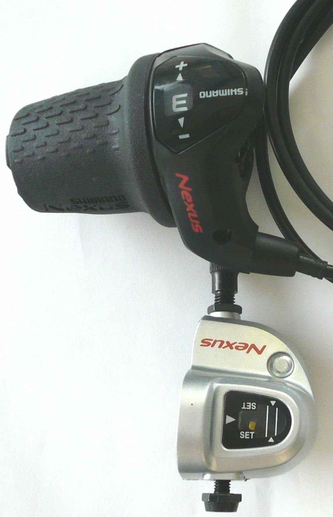 Fahrradteile/Schaltung: Shimano  Shim.D-Griff 3-Gang lang inkl.Clickbox 