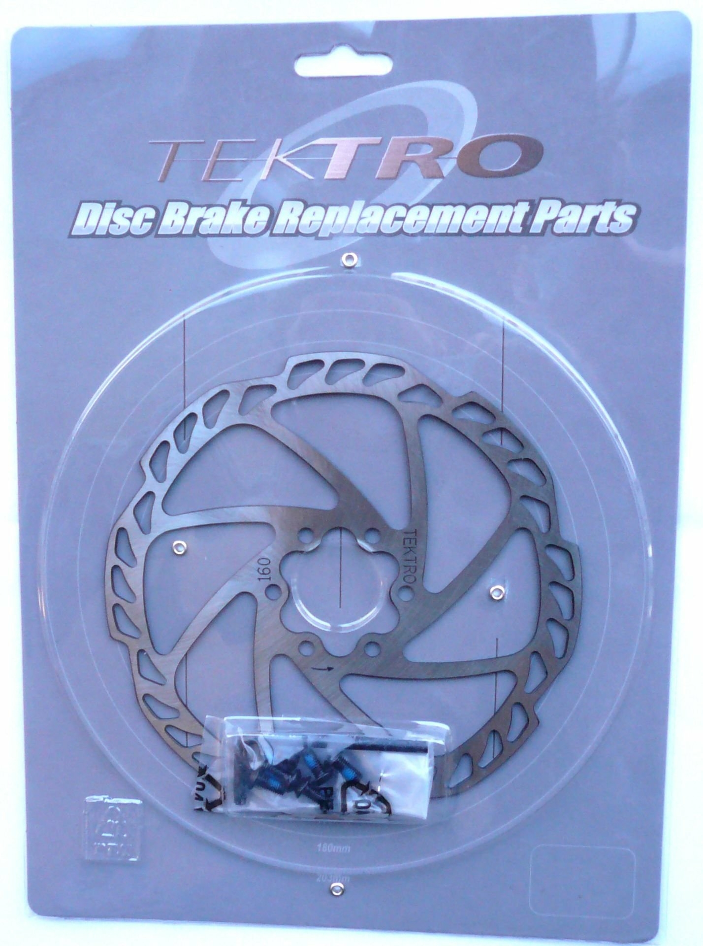 Fahrradteile/Bremsen: Tektro  Bremsscheibe 160 mm 