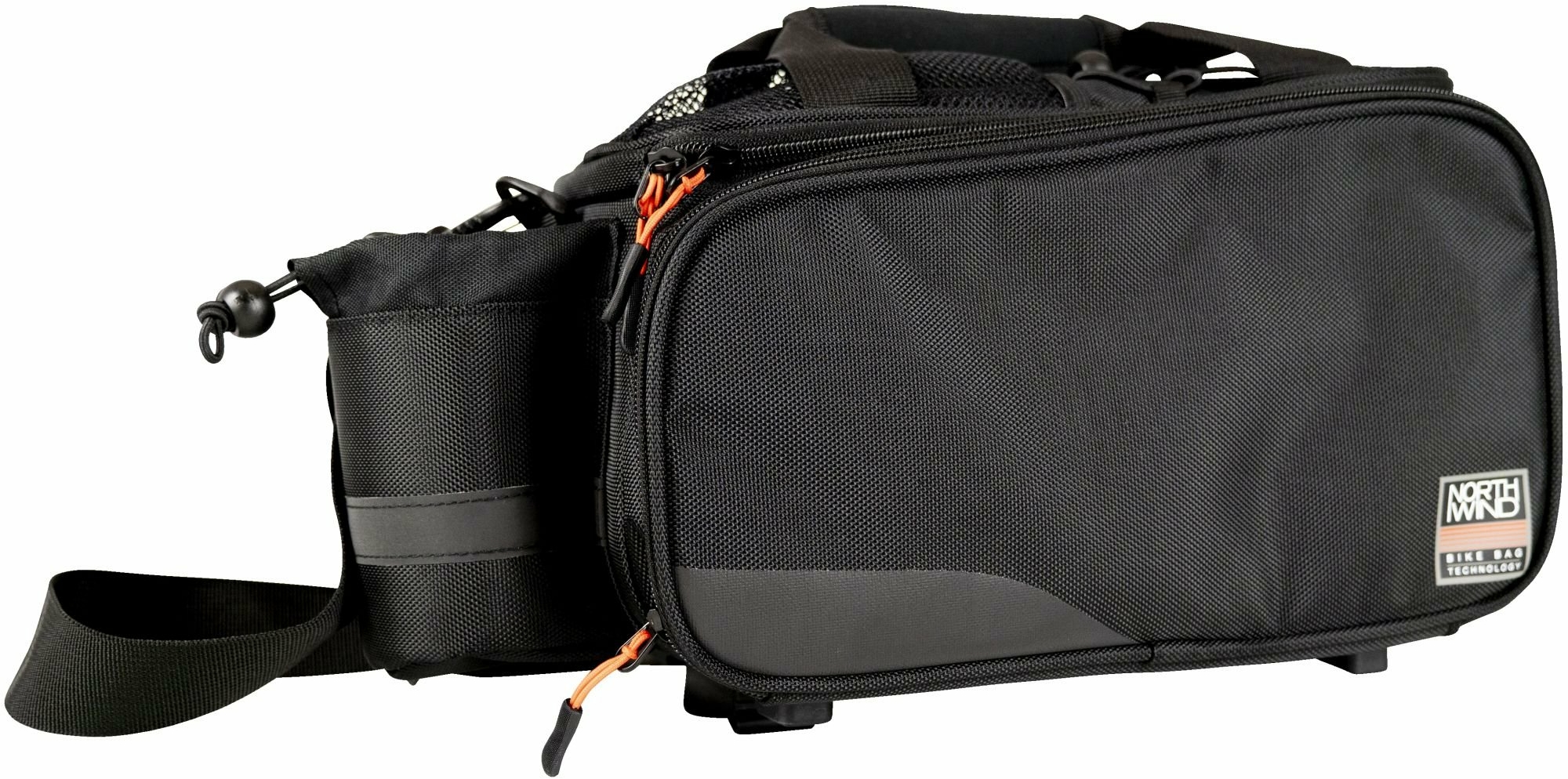 Northwind Gepäckträgertasche Smartbag Touring i-Rack II (schwarz/orange)