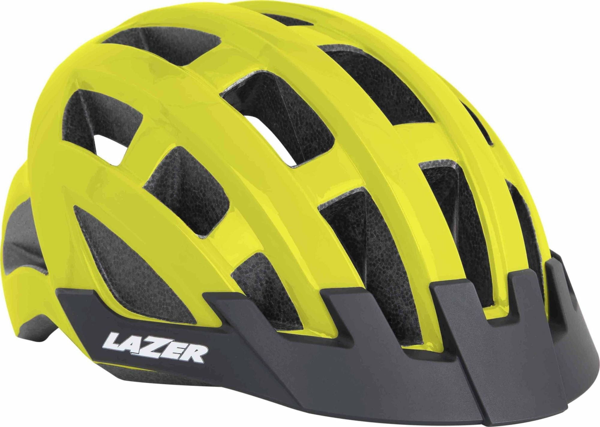 Bekleidung/Helme: Lazer  Fahrradhelm COMPACT 54-61 cm flash yellow