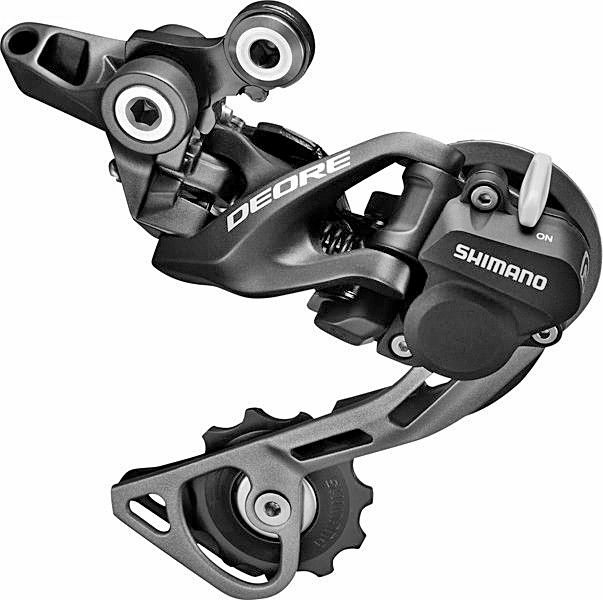 Fahrradteile/Schaltung: Shimano  10-fach Schaltwerk RD-M6000-SGS Deore 