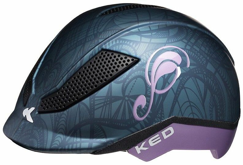 Bekleidung/Helme: KED  Fahrrad-helm Pina 50-53 cm night matt