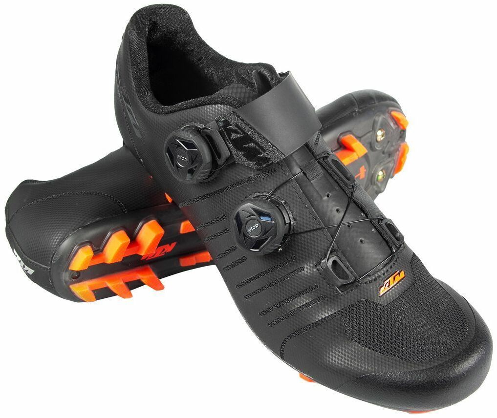 Bekleidung/Schuhe: KTM  Factory Team Schuhe Carbon 3D MTB SPD 43 