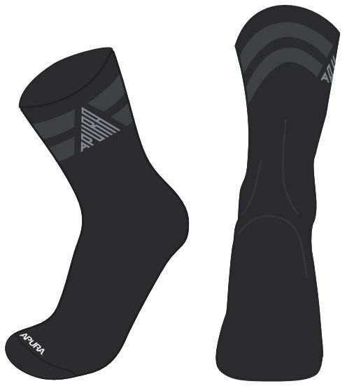 Bekleidung/Socken: Apura  DamenHerren Socke Reflex 36-38 