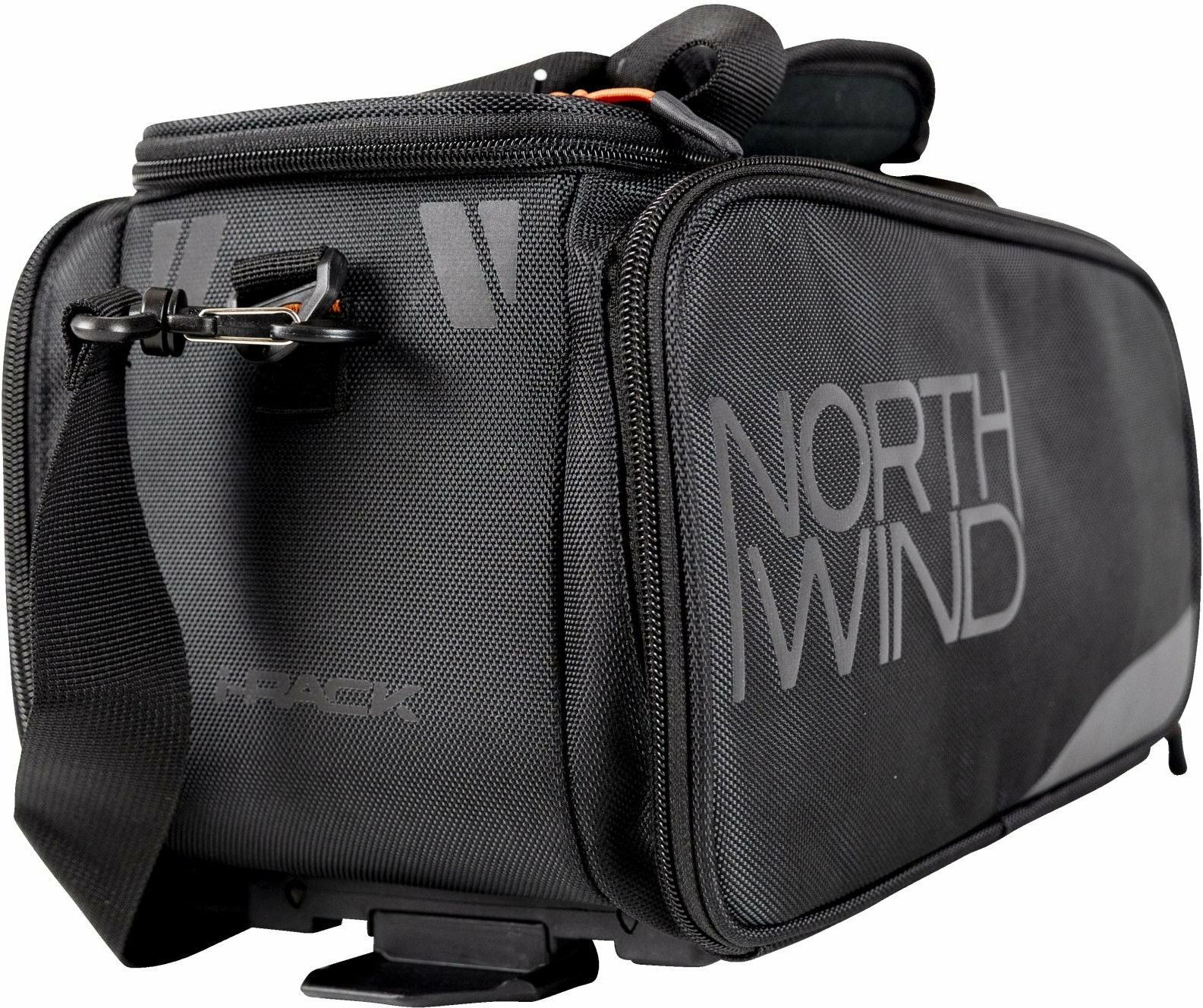 Northwind Gepäckträgertasche Smartbag Touring i-Rack II (schwarz/orange)