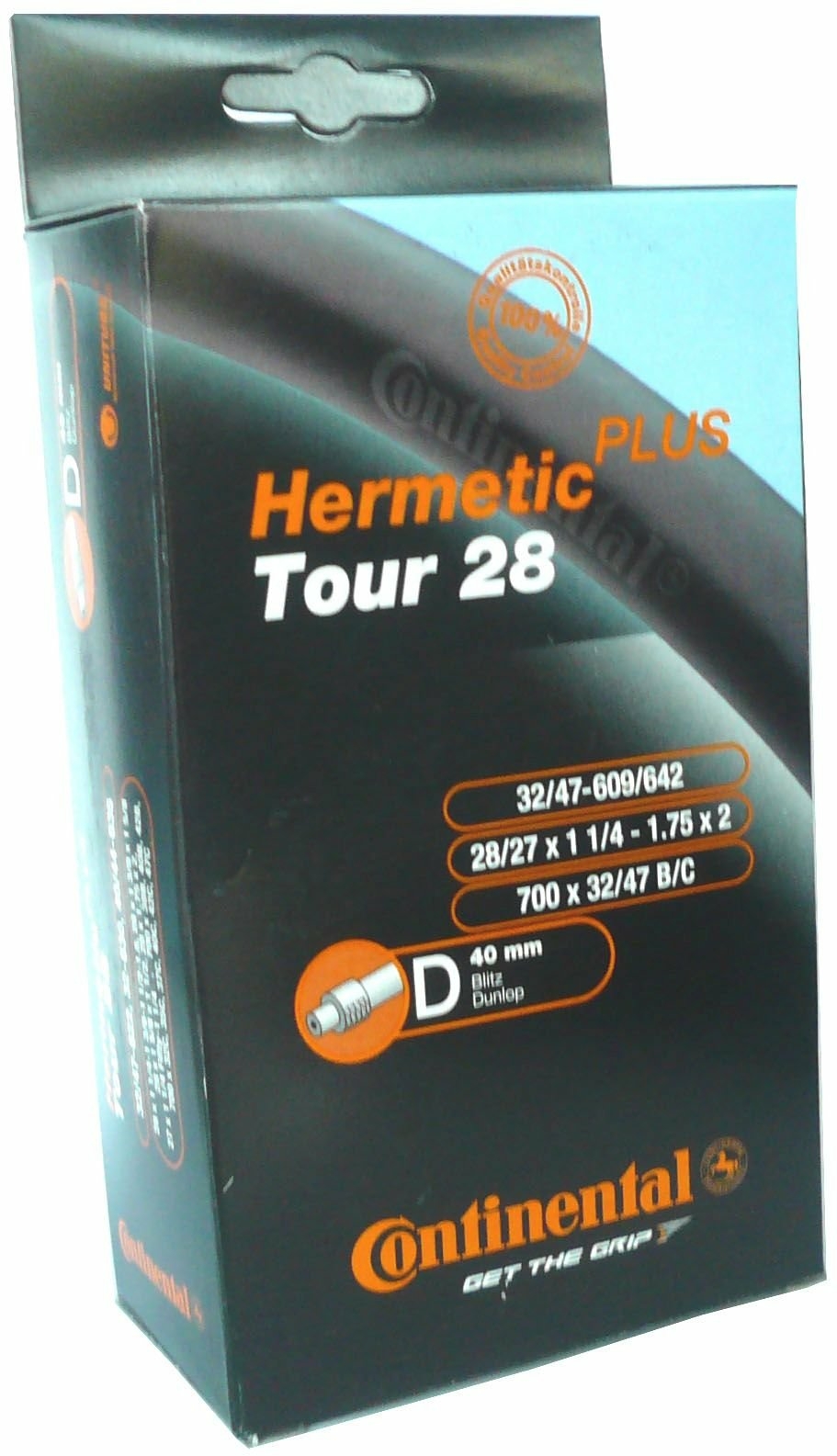 Fahrradteile/Bereifung: Continental  Fahrradschlauch Tour 28 [700C] HermeticPlus DV 