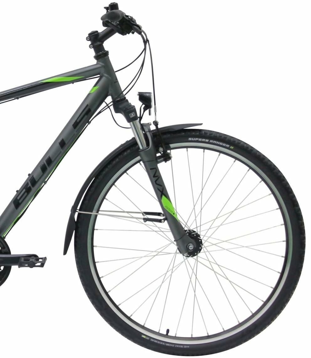 BULLS Pulsar Cross Street, 21 Gang Kettenschaltung, Herrenfahrrad ...