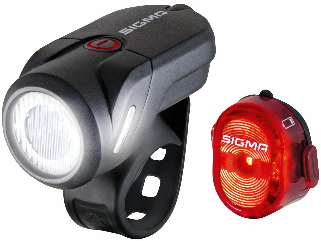 batteriebeleuchtung/Beleuchtung: Sigma  Beleuchtungsset Aura 35 + Nugget II 