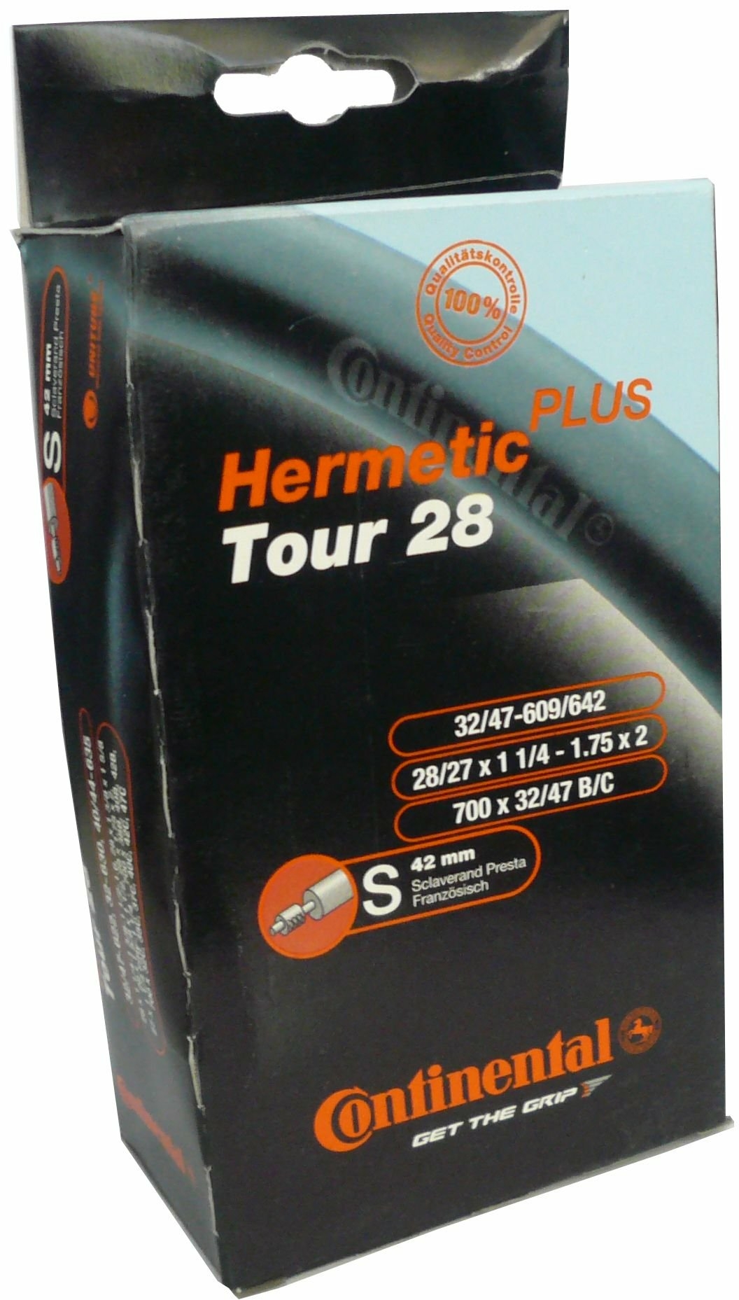 Fahrradteile/Bereifung: Continental  Fahrradschlauch Tour 28 [700C] HermeticPlus SV 