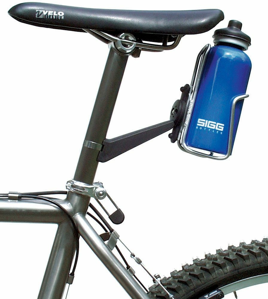 Fahrradteile/Trinkflaschen: KLICKfix  Sattelstützadapter Extended BottleFix Schwarz