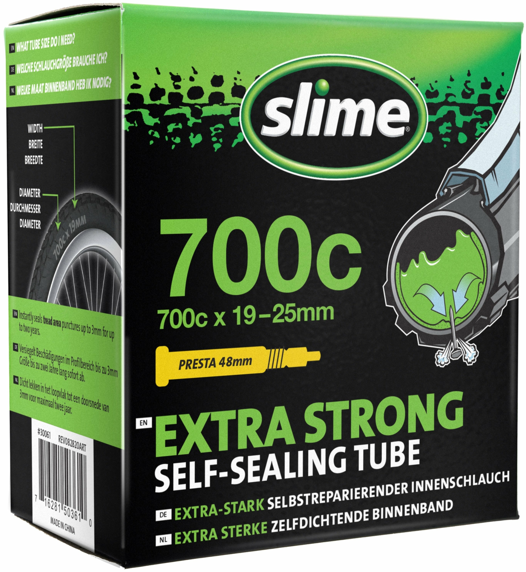 schläuche/Bereifung: Slime  Fahrradschlauch Smart Tube 28" Scl (19-25-622)