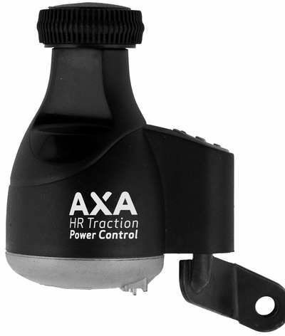 AXA HR Traction Seitenläuferdynamo links schwarz