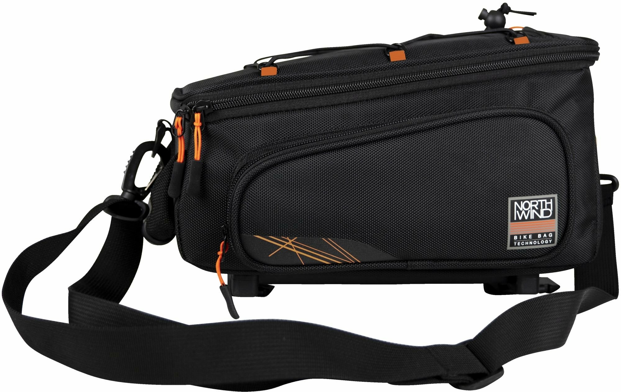 Fahrradteile/Koffer & Körbe: Northwind  Gepäckträgertasche Smartbag Classic i-Rack II  