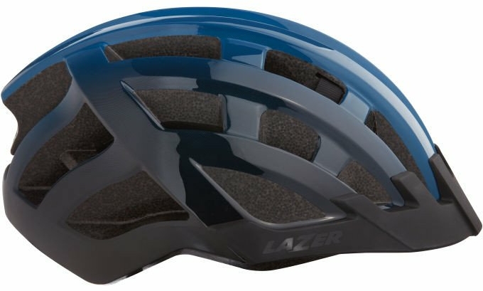 Bekleidung/Helme: Lazer  Fahrradhelm COMPACT DLX 54-61 cm Blue Black