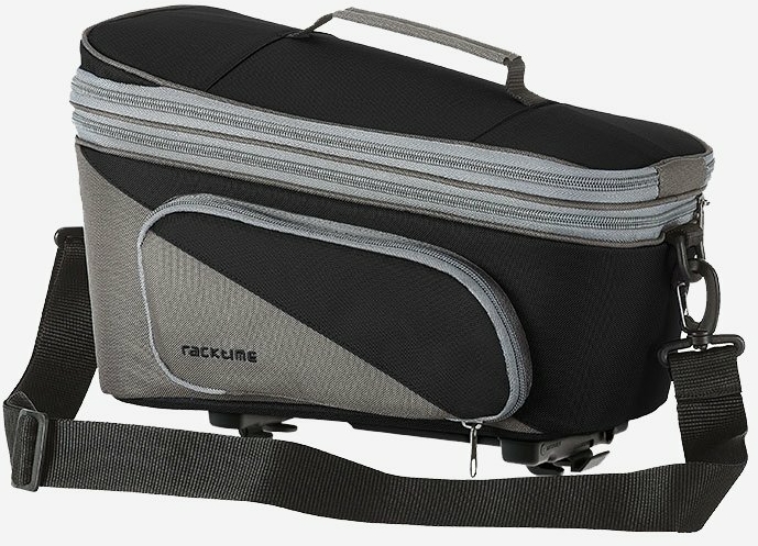 Fahrradteile/Koffer & Körbe: Racktime  Gepäckträgertasche Trunk Bag Talis Plus 2.0 carbon stone grey