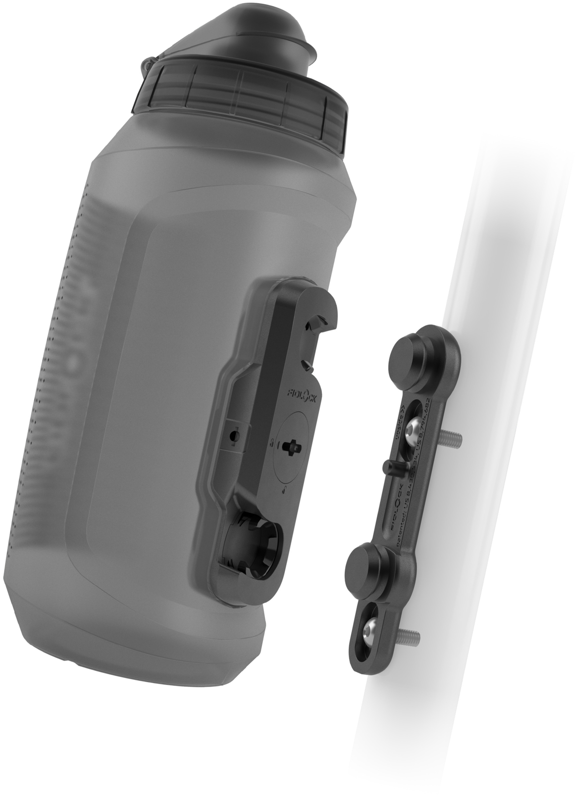 trinkflaschen/Trinkflaschen: Fidlock  Trinkflaschen-Set bottle 750 compact + bikebase 