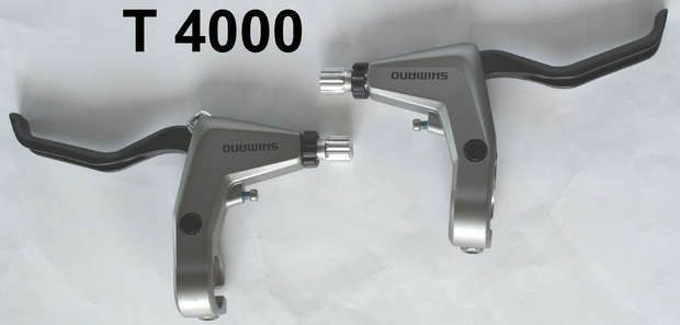 Shimano V-Bremshebel T4000 Paar silber
